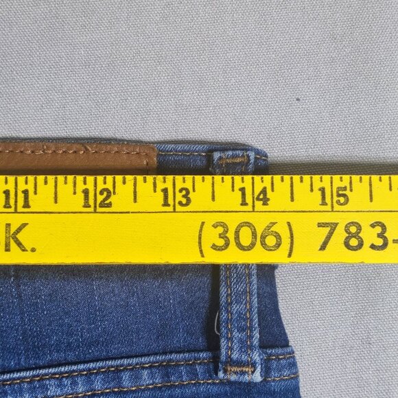 Madewell jeans women's size 26 ink blue colour 10" High-rise Skinny Stretch - Picture 12 of 16